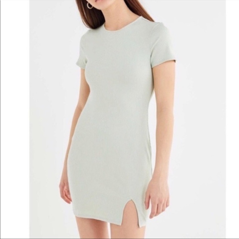 Urban Outfitters Ally Ribbed Backless Dress